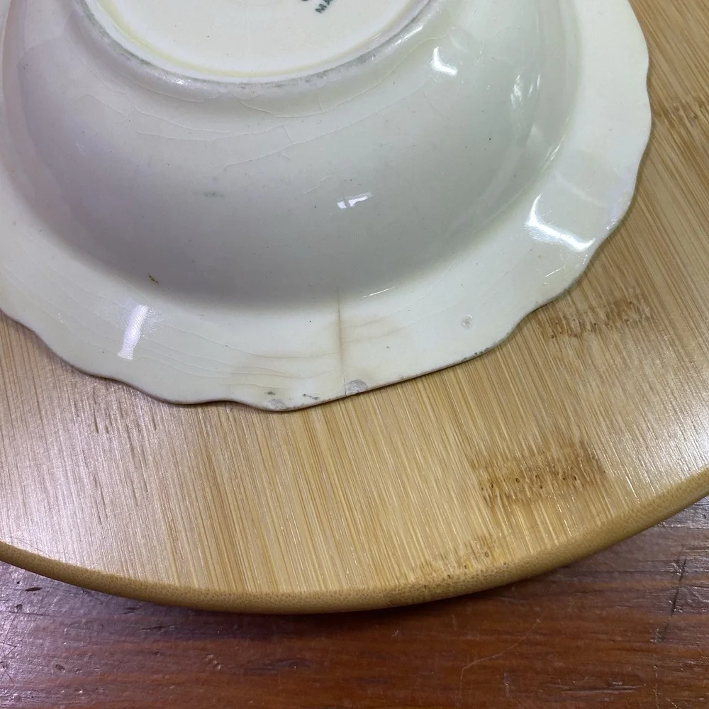 WS GEORGE Canarytone Serving Bowl Vintage USA‎ LIDO 187A See Pics. Make Offer